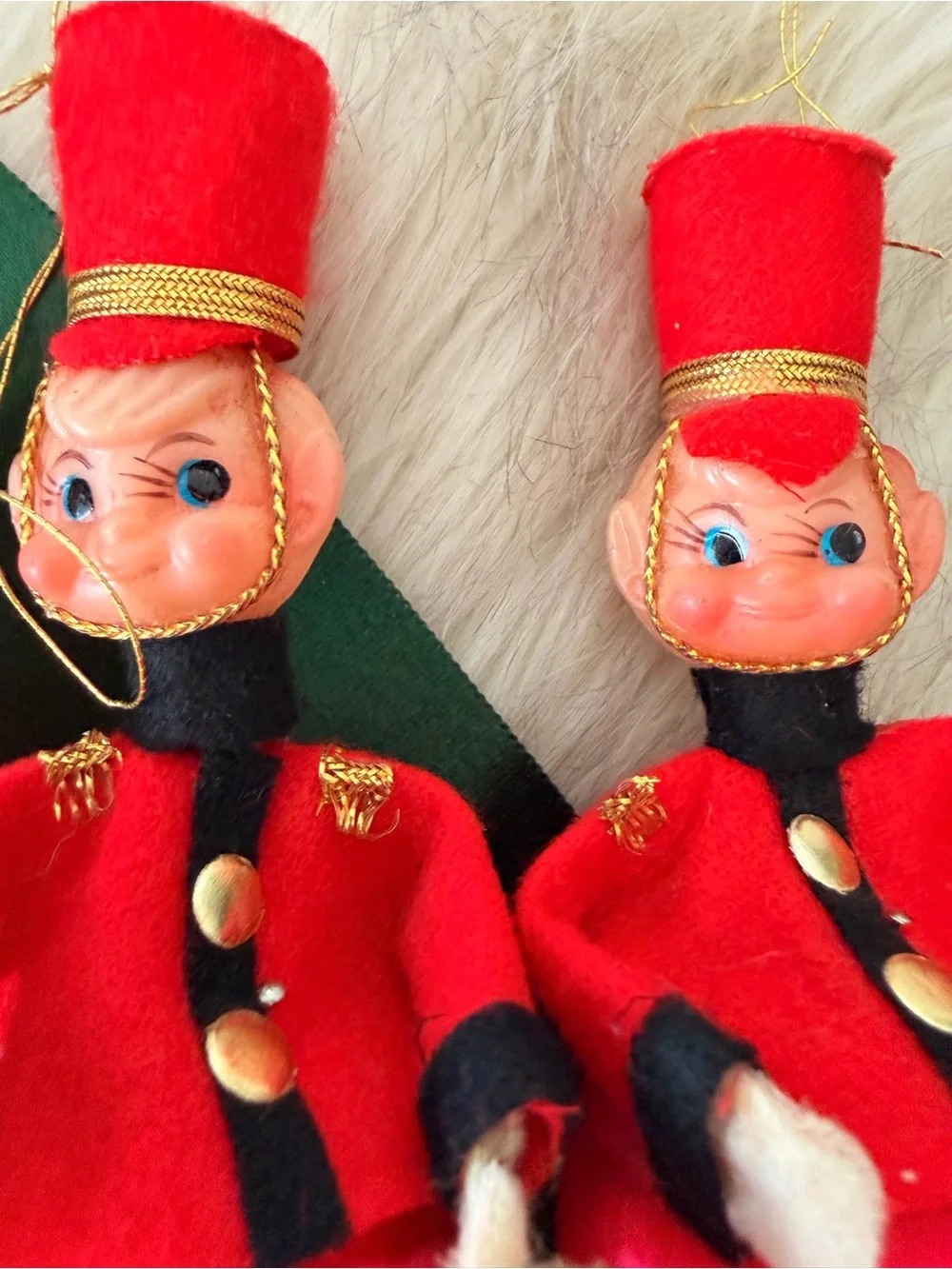 Toy Soldiers (set of 2) mid century ornaments